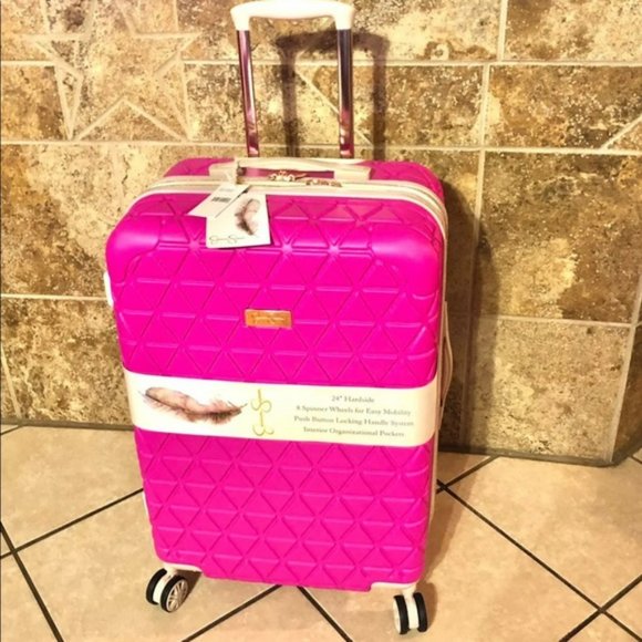 jessica simpson luggage hardside